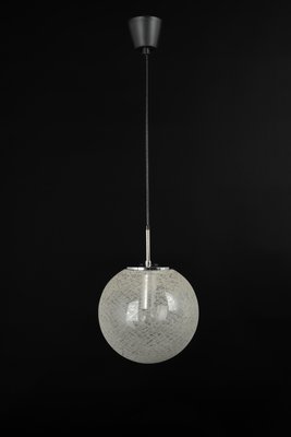 Chrome with Glass Ball Pendant from Limburg, Germany, 1970s-UGR-1367643