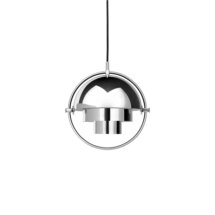 Multi-Lite Pendant Lamp by Gubi #Small/Chrome/Chrome