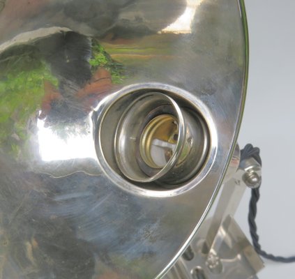 Chromed Clamping Lamp from Hala, 1930s-EY-1074317