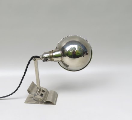 Chromed Clamping Lamp from Hala, 1930s-EY-1074317