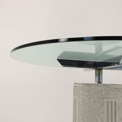 Chromed Metal Coffee Table, Italy, 1970s-VMM-1603984