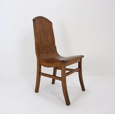 Church Chairs with Perforated Plywood, 1928-NYF-2043274