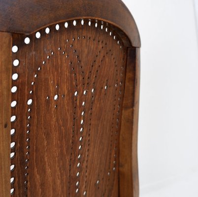 Church Chairs with Perforated Plywood, 1928-NYF-2043274