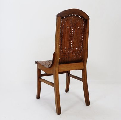 Church Chairs with Perforated Plywood, 1928-NYF-2043274