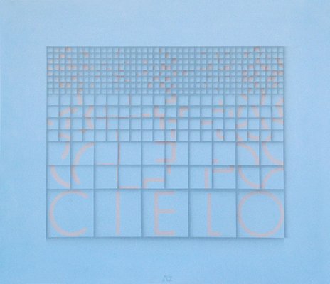 Cielo (Sky) - Original Screen Print by Bruno di Bello - 1980 ca. 1980 ca.-ZCI-762237