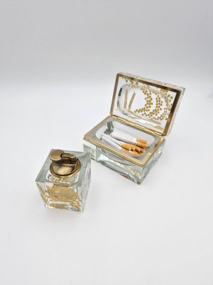 Cigarette Case and Lighter by Pagnin & Bon, Italy, 1960s, Set of 2-RKF-1747130