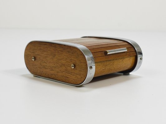 Cigarette Dispenser with Roll Top attributed to Carl Auböck, Austria, 1930s-MWV-1787373