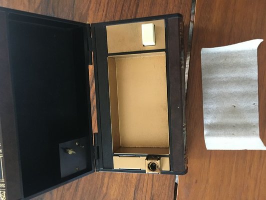 Cigarette Storage Box with Music Box and Lighter, 1970s-WQQ-693224