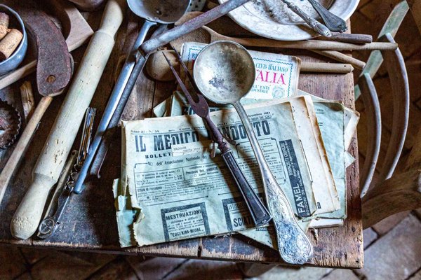 Cindi Emond, Serving Spoon and Newspaper, Photograph, 2021-ZCI-1379616