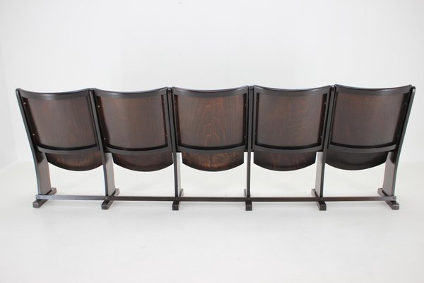 Cinema Bench attributed to Ton, Czechoslovakia, 1960s-TZ-1372255