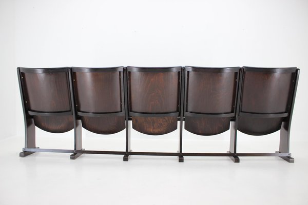 Cinema Bench attributed to Ton, Czechoslovakia, 1960s-TZ-1372255