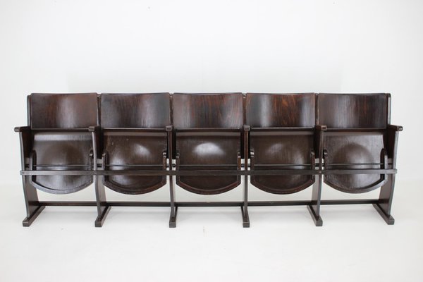 Cinema Bench attributed to Ton, Czechoslovakia, 1960s-TZ-1372255