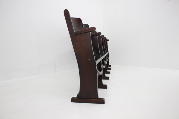 Cinema Bench attributed to Ton, Czechoslovakia, 1960s-TZ-1372255