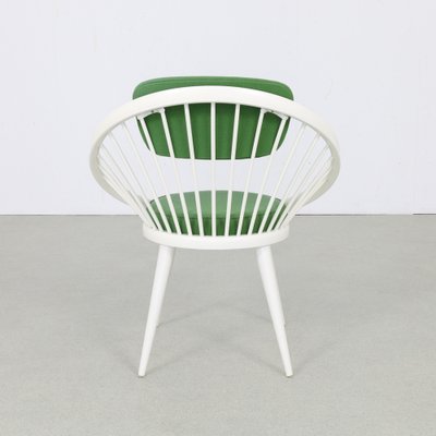 Circle Chair attributed to Yngve Ekström for Swedes, 1960s-RZV-1729592