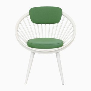 Circle Chair attributed to Yngve Ekström for Swedes, 1960s-RZV-1729592