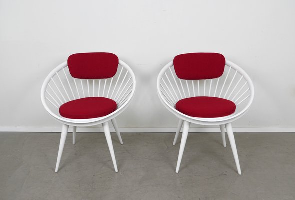 Circle Chair by Yngve Ekström for Gessef/Italy, 1950s-JV-1440934