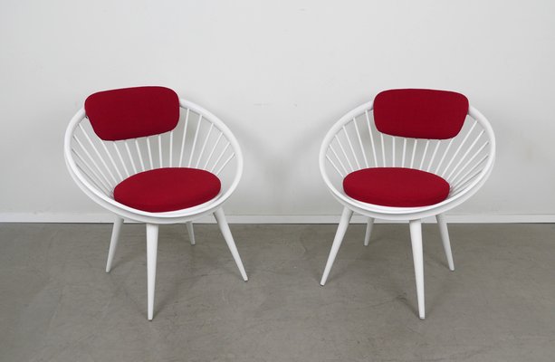 Circle Chair by Yngve Ekström for Gessef/Italy, 1950s-JV-1440934