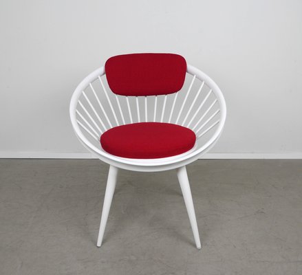 Circle Chair by Yngve Ekström for Gessef/Italy, 1950s-JV-1440934