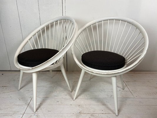 Circle Chairs by Yngve Ekström, 1960s, Set of 2-WZZ-860888