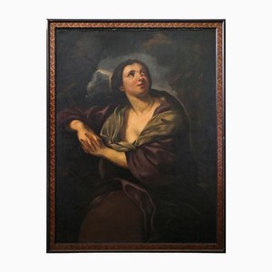 Circle of Giovanni Andrea Sirani, Mary Magdalene, 1600s, Oil on Canvas-BEW-2042880