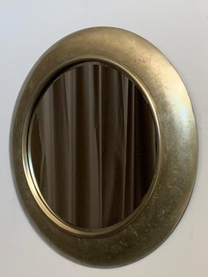 Circular Beveled Mirror with Frame, 1990s-IJR-1395135