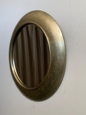 Circular Beveled Mirror with Frame, 1990s-IJR-1395135