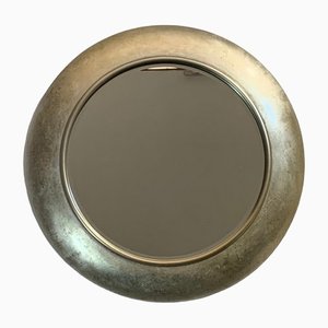 Circular Beveled Mirror with Frame, 1990s-IJR-1395135