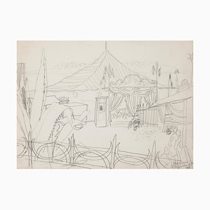 Circus - Original Pencil on Paper - 1948 1948-ZCI-779327