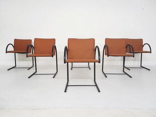 Cirkel 1 Dining Chairs by Karel Boonzaaijer & Pierre Mazairac for Metaform, The Netherlands, 1980s, Set of 6-ZO-973445