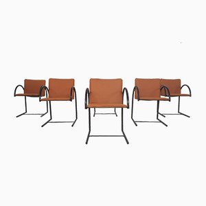 Cirkel 1 Dining Chairs by Karel Boonzaaijer & Pierre Mazairac for Metaform, The Netherlands, 1980s, Set of 6-ZO-973445