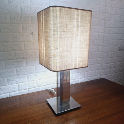 City Scape Table Lamp in the style of Paul Evans for Maison Jansen, 1970s-FRB-1795638