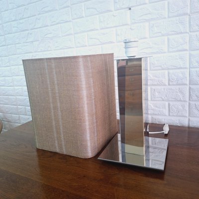 City Scape Table Lamp in the style of Paul Evans for Maison Jansen, 1970s-FRB-1795638