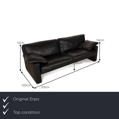 Cl 300 Leather 3-Seater Sofa from Erpo-RQW-2016685