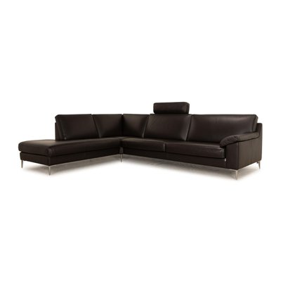 CL 650 Corner Sofa in Anthracite Leather from Erpo-RQW-1785878