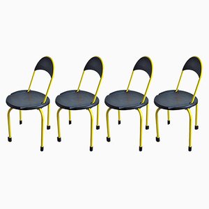 Clark Folding Chairs by Lucci & Orlandini for Lamm, 1980s, Set of 4-MA-888470