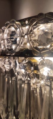 Classic Crystal Wall Lights, France, 1950s, Set of 2-RGF-1449196