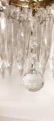 Classic Crystal Wall Lights, France, 1950s, Set of 2-RGF-1449196