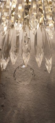 Classic Crystal Wall Lights, France, 1950s, Set of 2-RGF-1449196