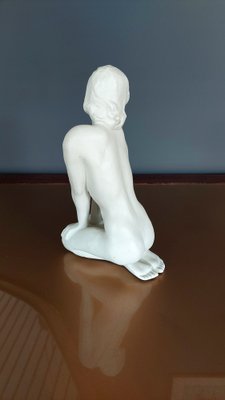 Classic Rose Collection Sitting Woman Figure by Lore Friedrich Gronau for Rosenthal, Germany-QZZ-1703386