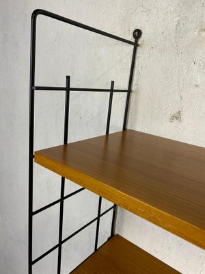 Classic Teak Ladder Shelf in String Design-GPQ-1782307