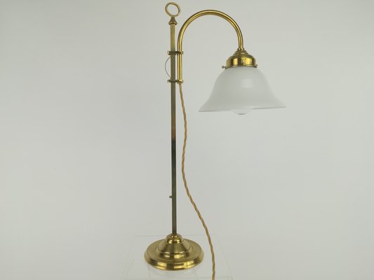 Classical Brass Writing Lamp, 1930s-KDB-1292191