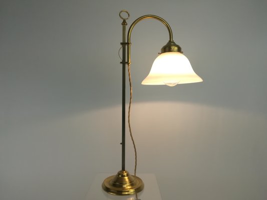 Classical Brass Writing Lamp, 1930s-KDB-1292191