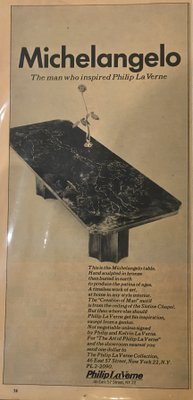 Classical Coffee Table in Bronze by Philip and Kelvin Laverne, United States, 1960s-RDZ-1072772