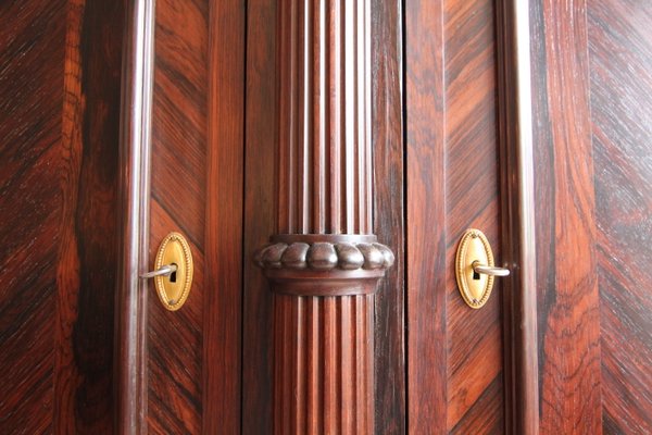 Classicist Top Cabinet in Rosewood, 19th Century-TAT-998569