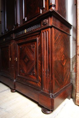 Classicist Top Cabinet in Rosewood, 19th Century-TAT-998569