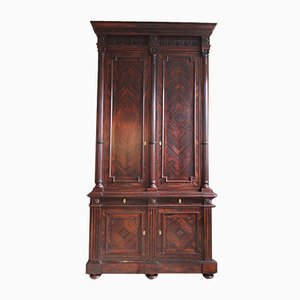 Classicist Top Cabinet in Rosewood, 19th Century-TAT-998569