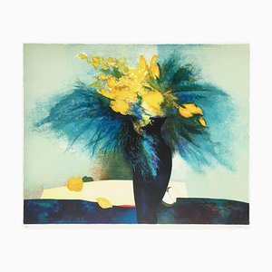 Claude Gaveau, Jonquilles, 1985, Lithograph on Arches Paper-FMZ-1115517