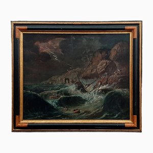 Claude Joseph Vernet, Storm, 1700s, Oil on Canvas-BEW-2023564