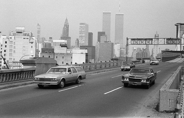 Claude Vesco, The WTC Seen From Brooklyn New York, May 8, 1980, Photography-KHH-1321410