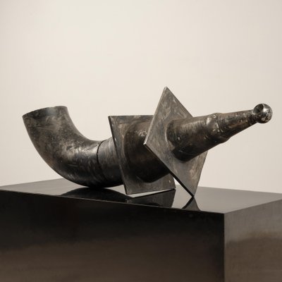 Claude Viseux, Abstract Sculpture, 20th Century, Steel-VJZ-1378843